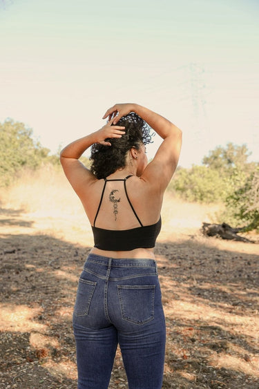 The Crescent Moon Dream Catcher Bralette